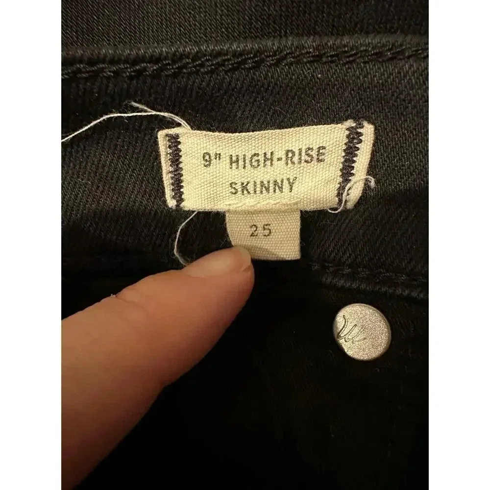 Madewell 9”‎ High Rise Skinny